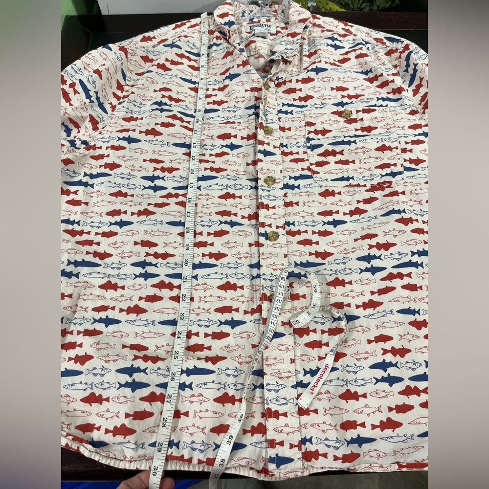 Duluth Trading Co men’s 2X button down shirt - Picture 7 of 7